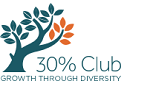 30% club logo