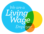 We are a Living Wage Employer logo